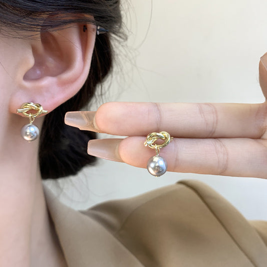 ゴールドバブルピアス