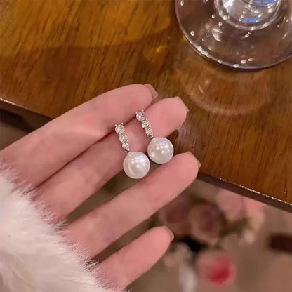 パールドロップピアス