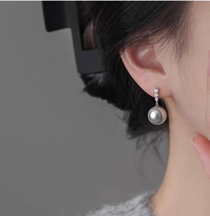 パールドロップピアス