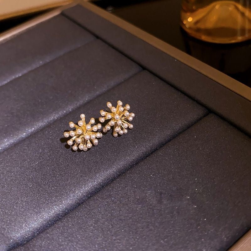 パールフラワーピアス