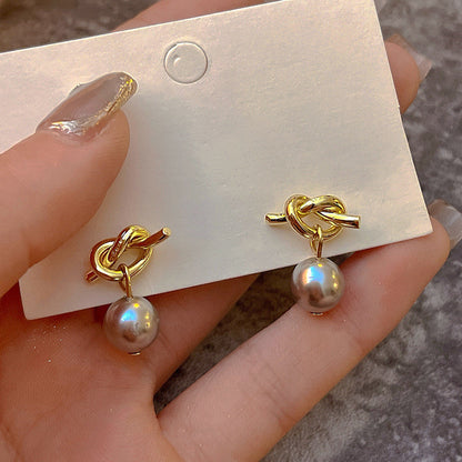 ゴールドバブルピアス