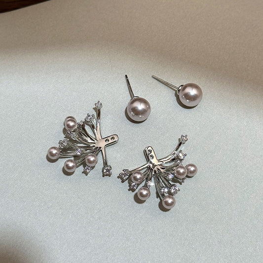 パールフラワーピアス