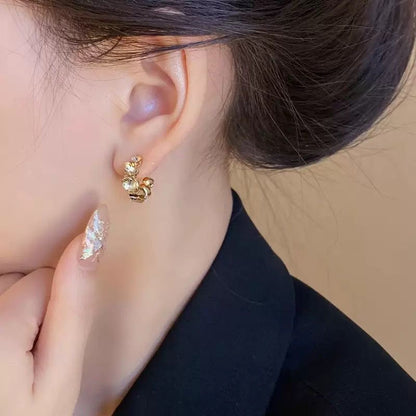 クラシックビジューピアス