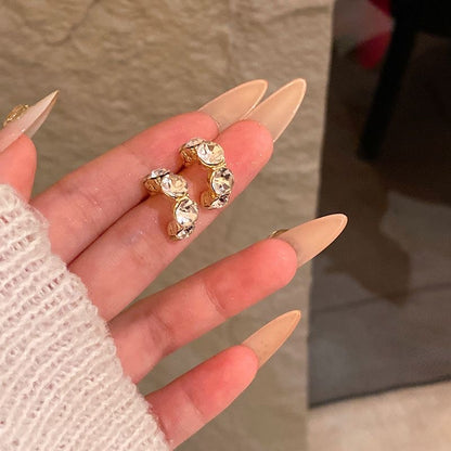 クラシックビジューピアス