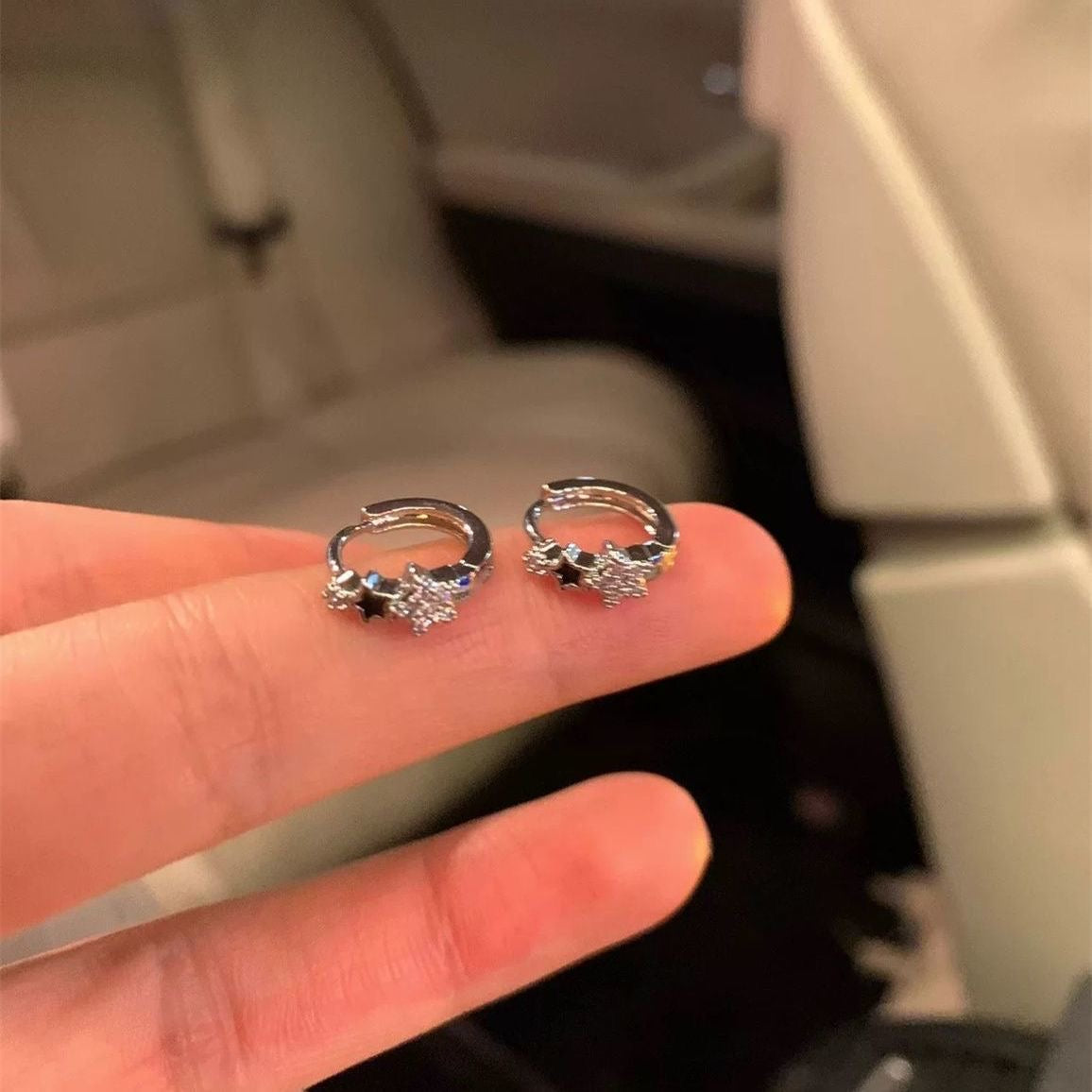 スターダストフープピアス