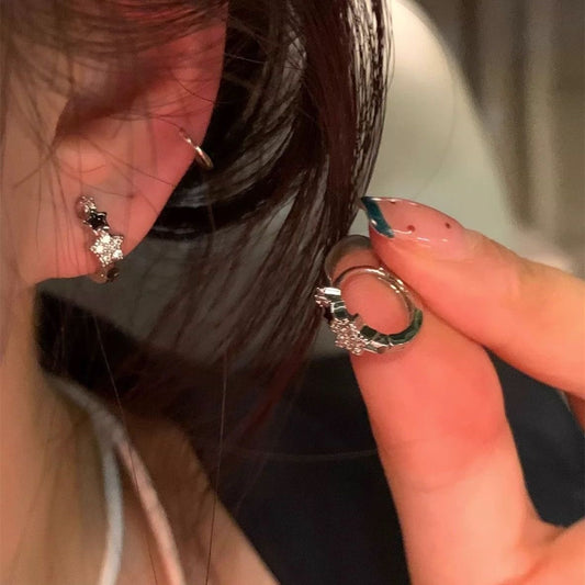スターダストフープピアス